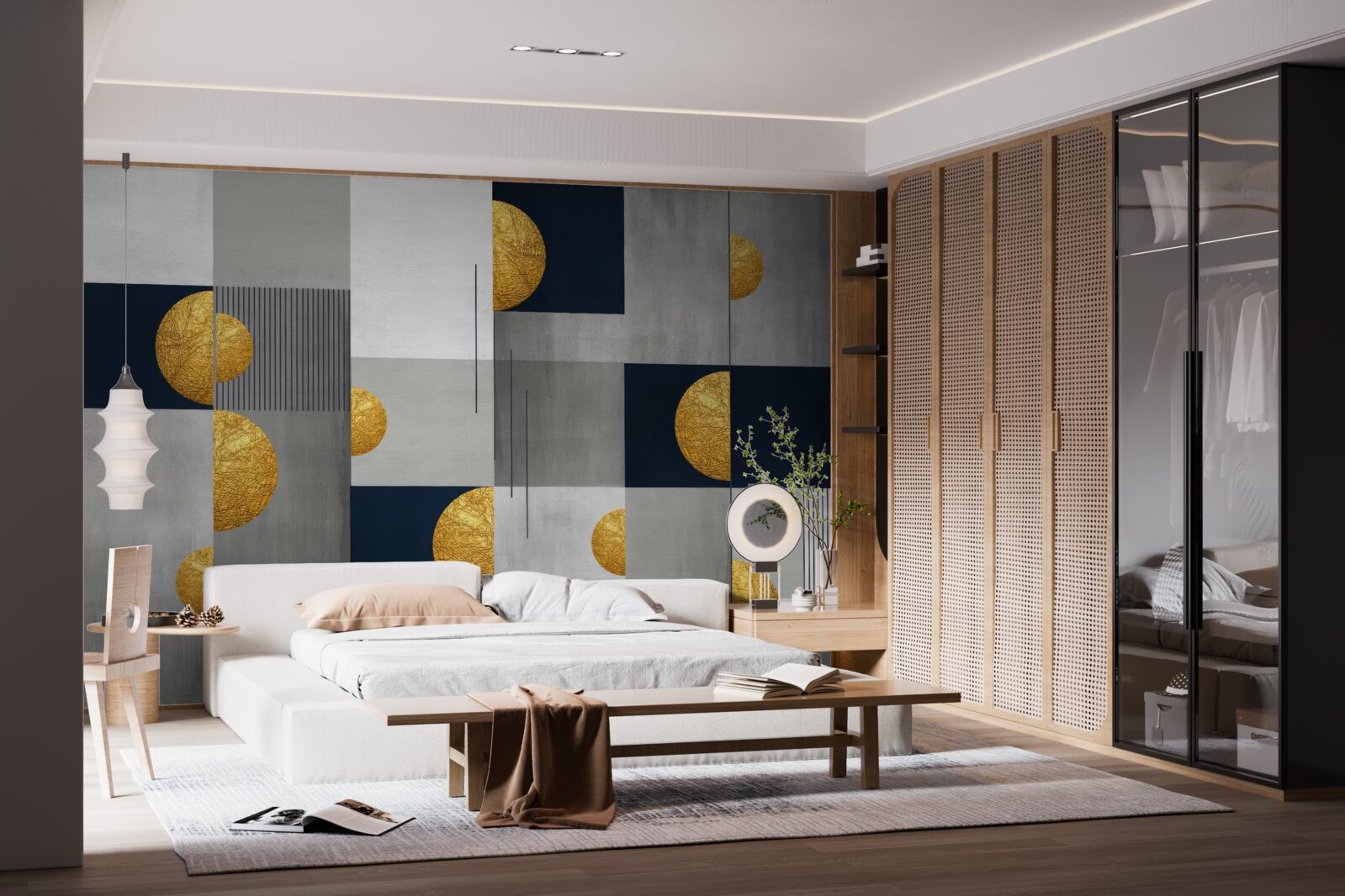 Fototapet fundal în stil abstract