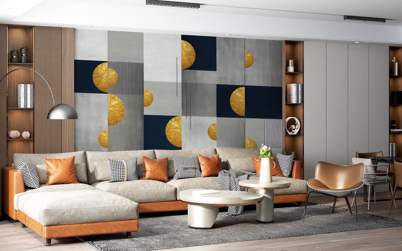 Fototapet fundal în stil abstract