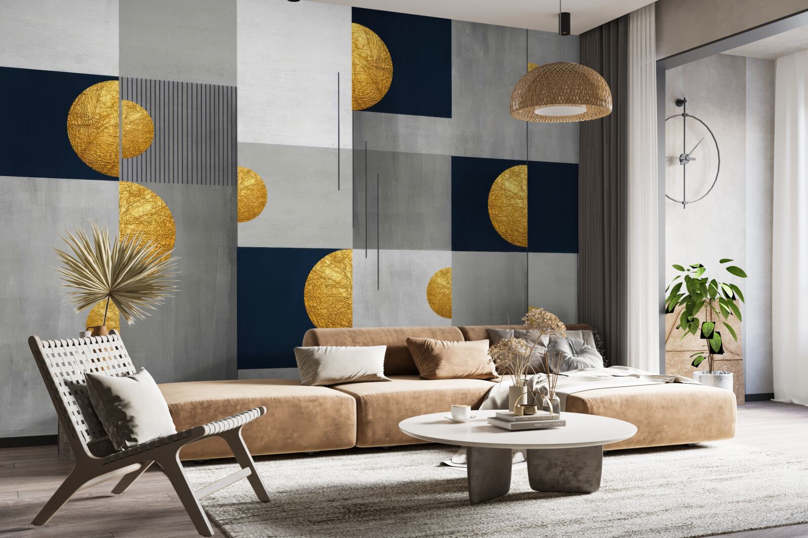 Fototapet fundal în stil abstract