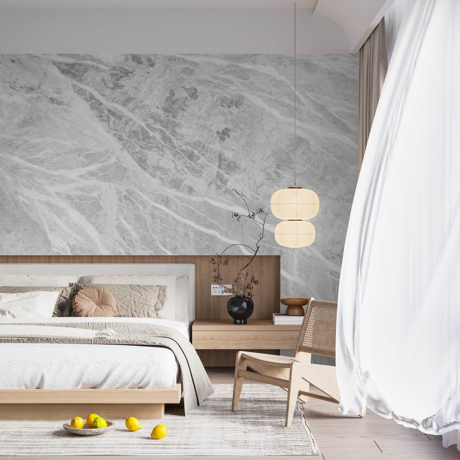 Fototapet fundal de marmură gri