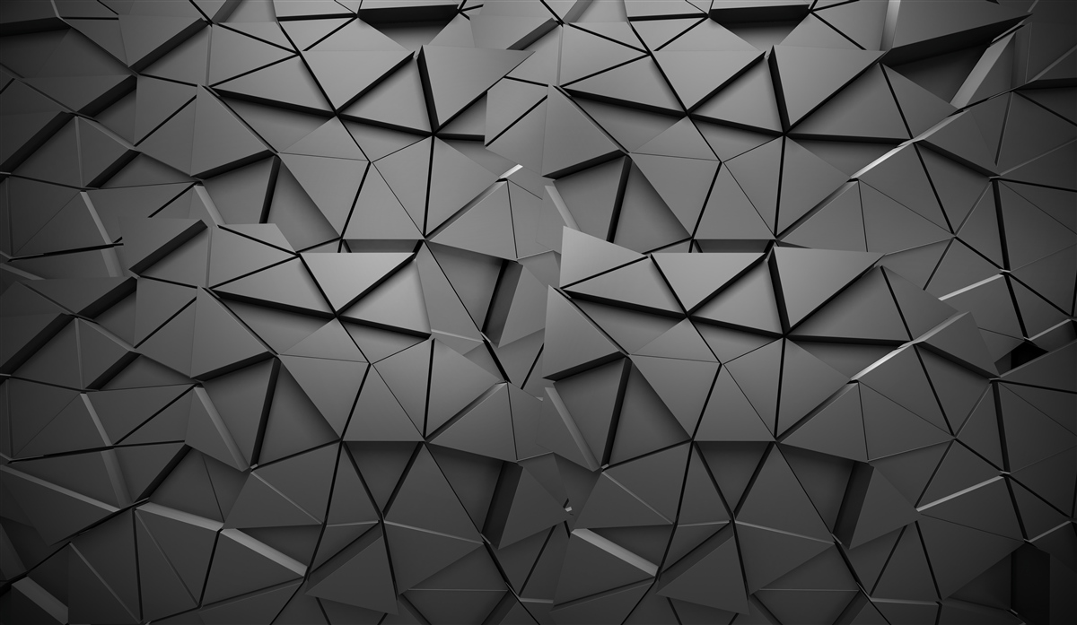 Fototapet cifre gri cu volum