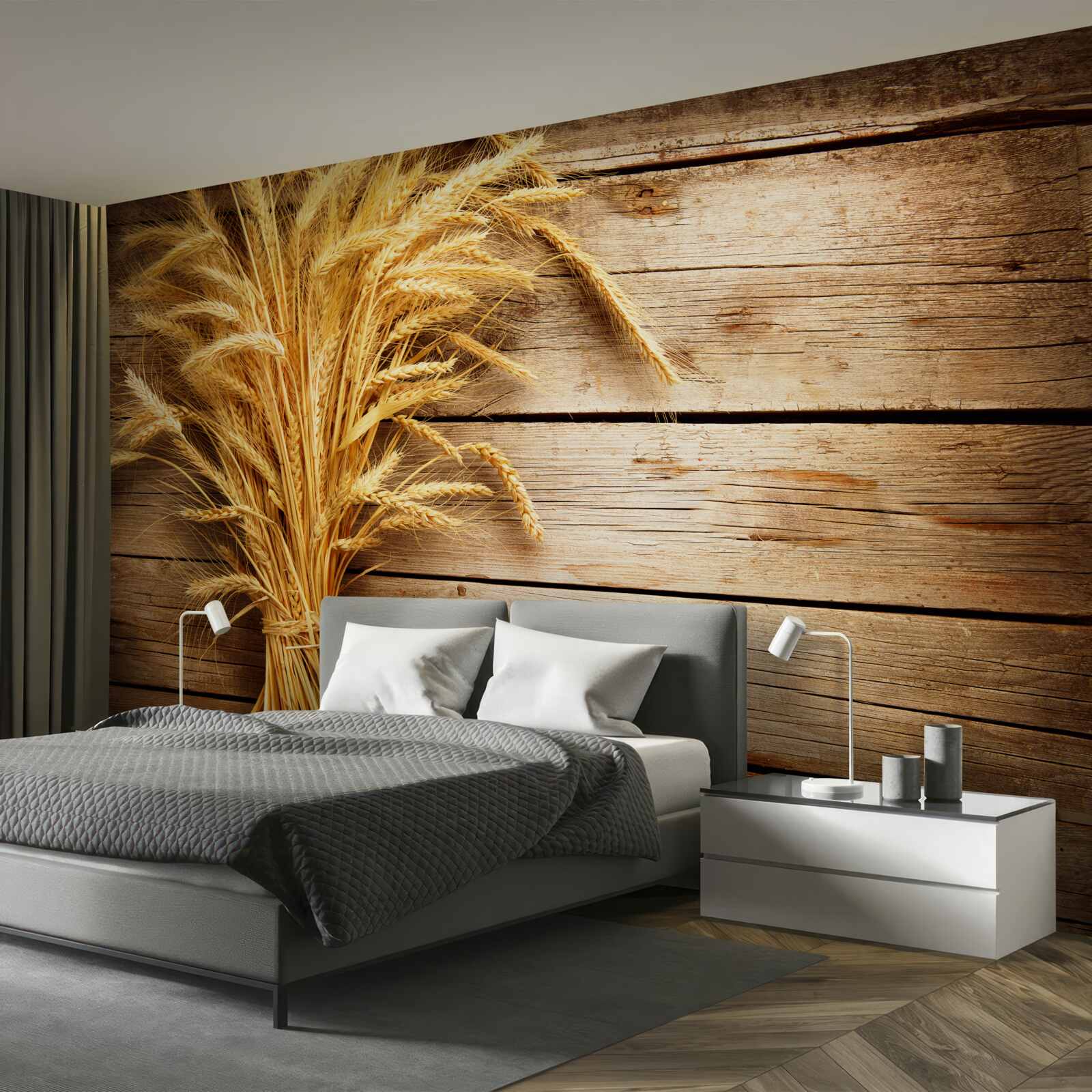 Fototapet mănunchi de spice de grâu