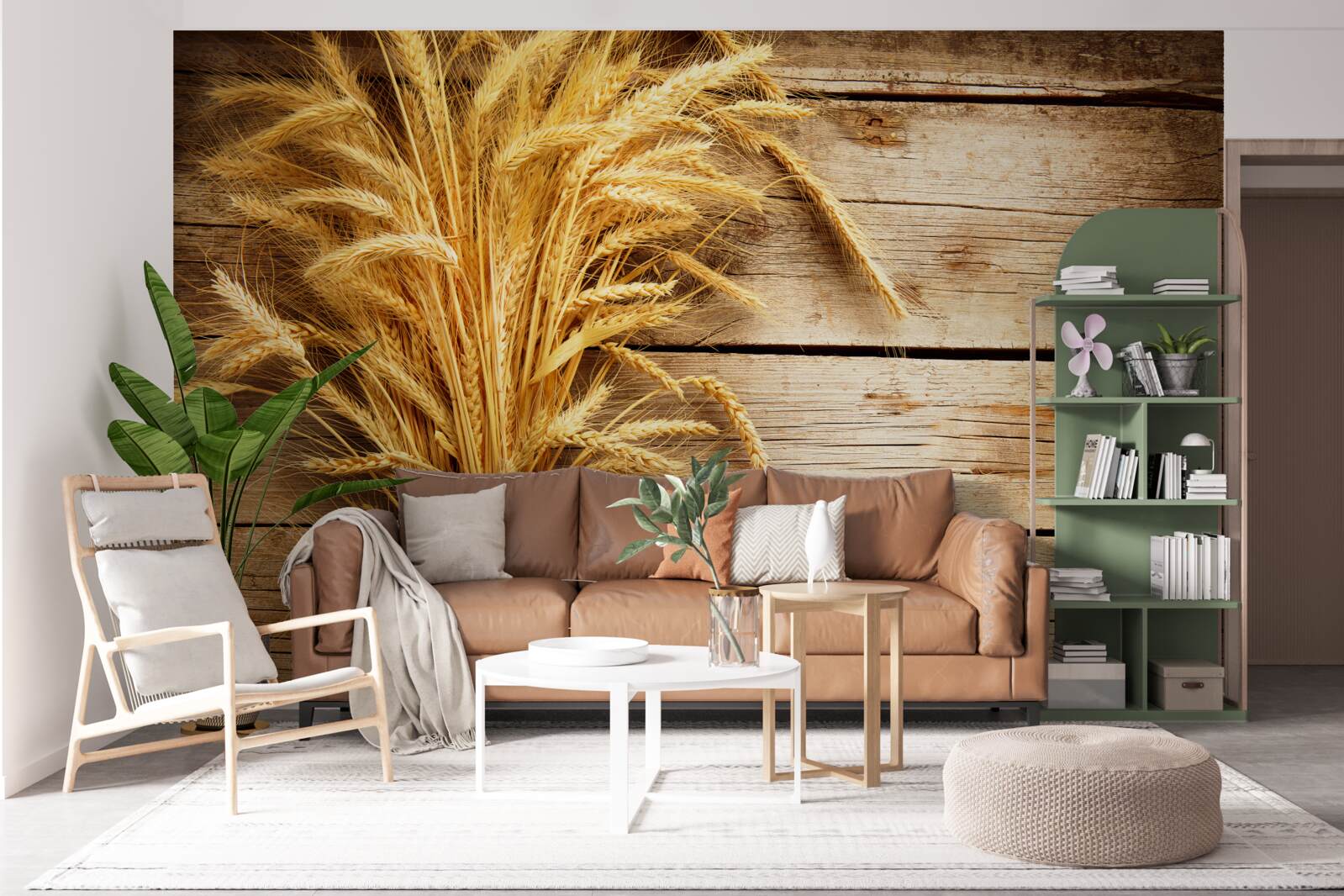 Fototapet mănunchi de spice de grâu