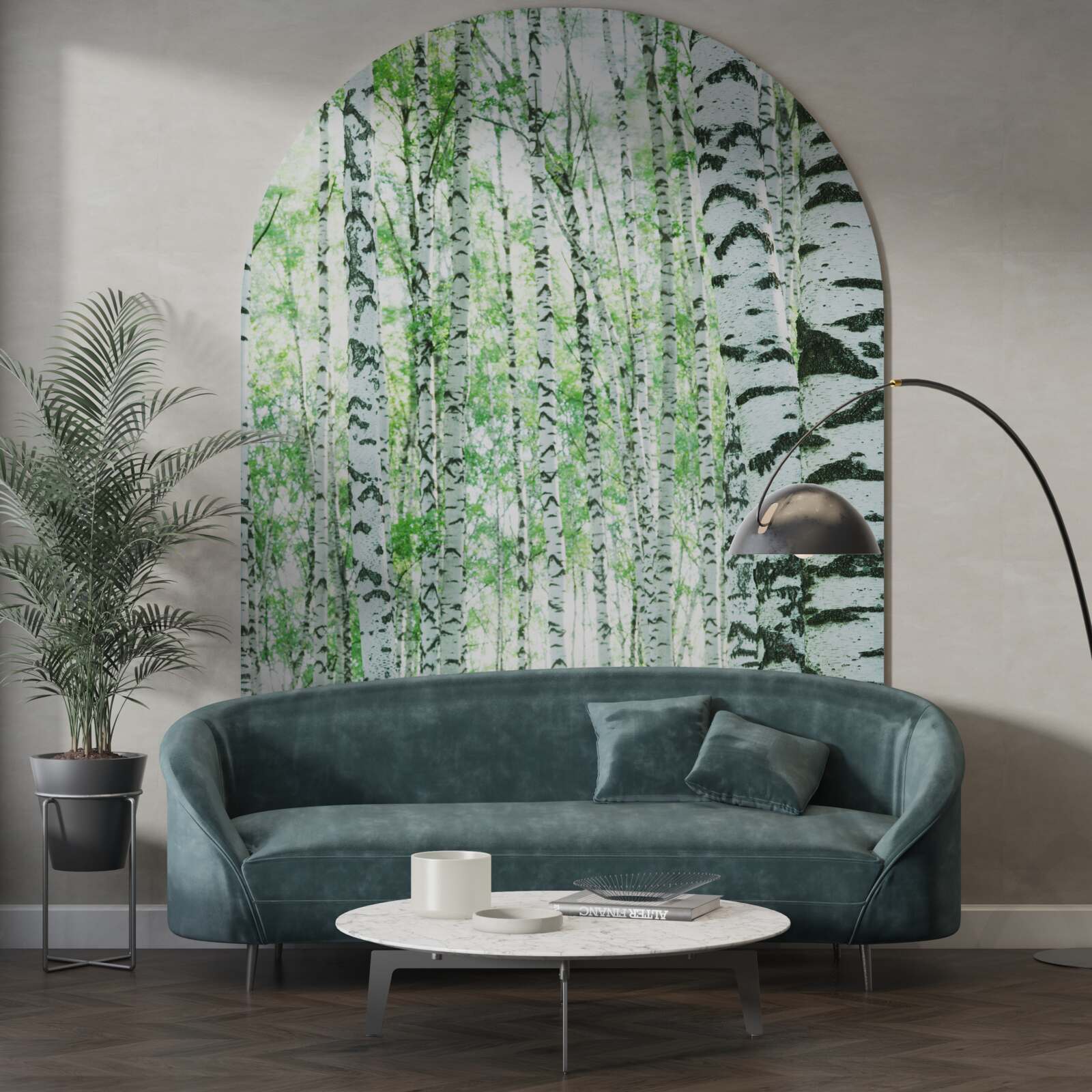 Fototapet mesteacăn ușor