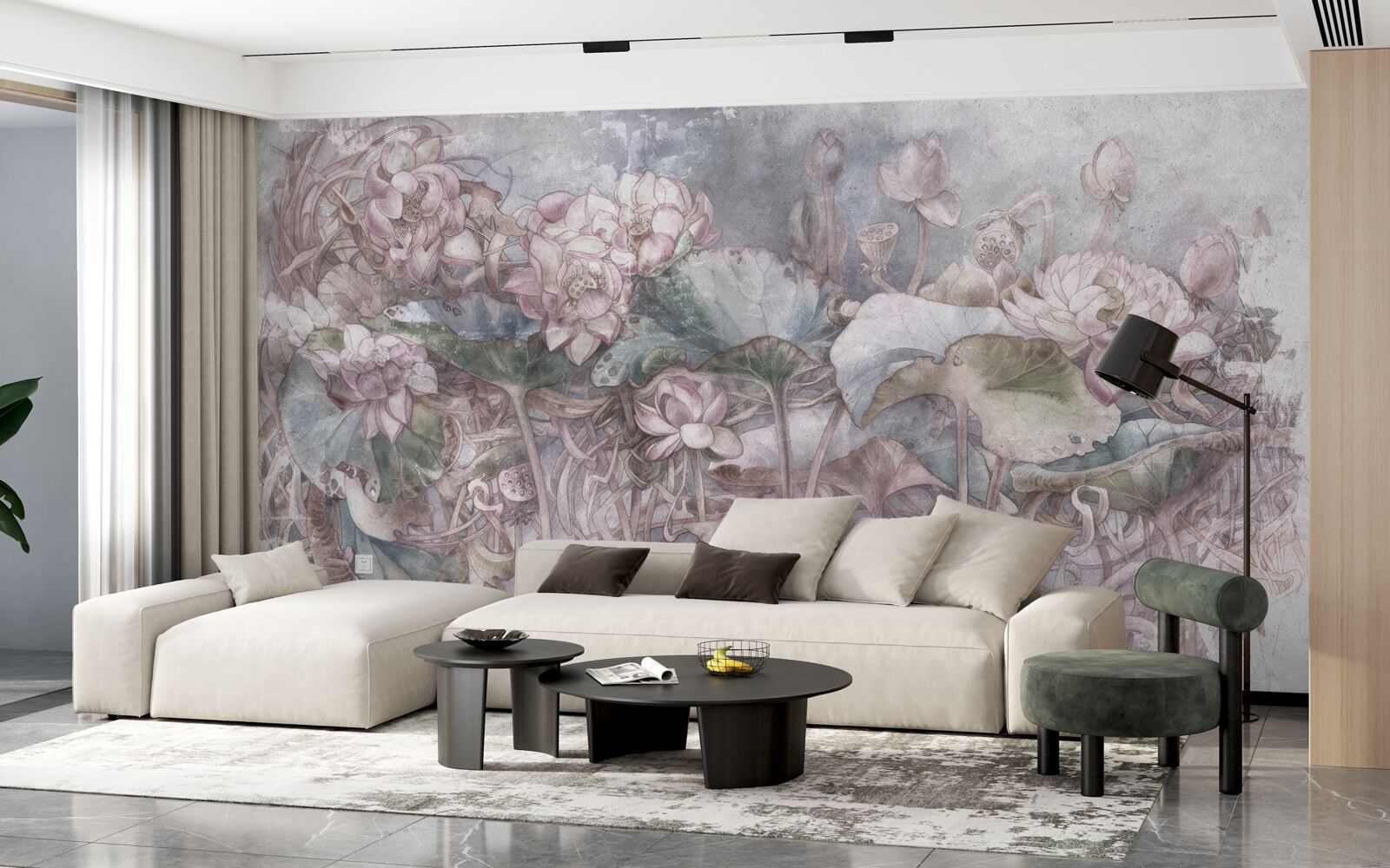 Fototapet plante exotice prezentate