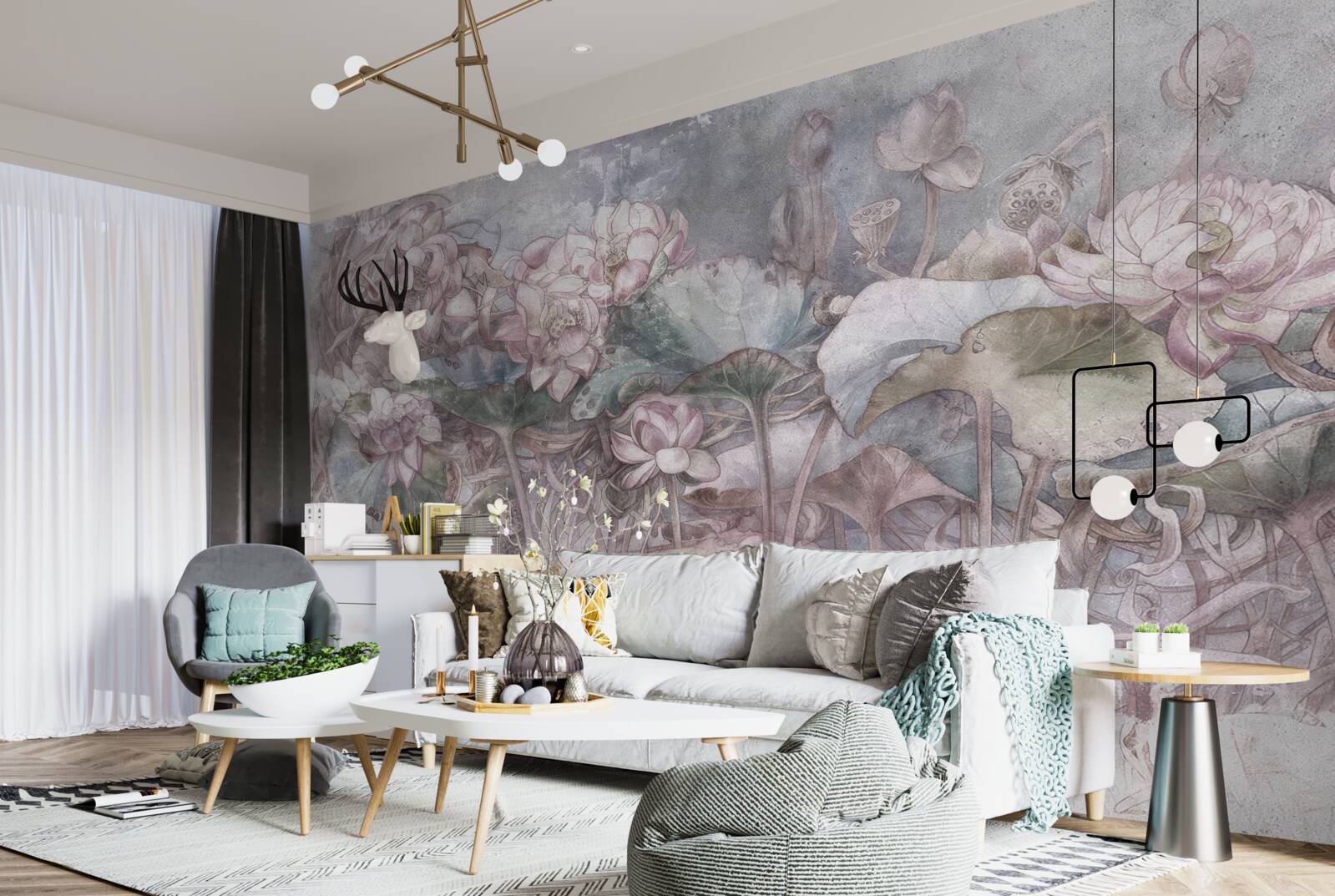 Fototapet plante exotice prezentate