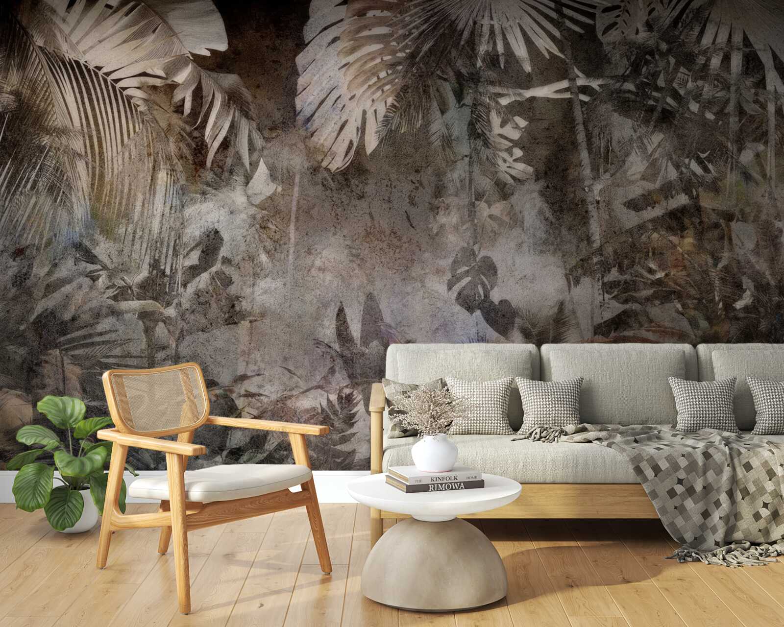 Fototapet fundal frunză