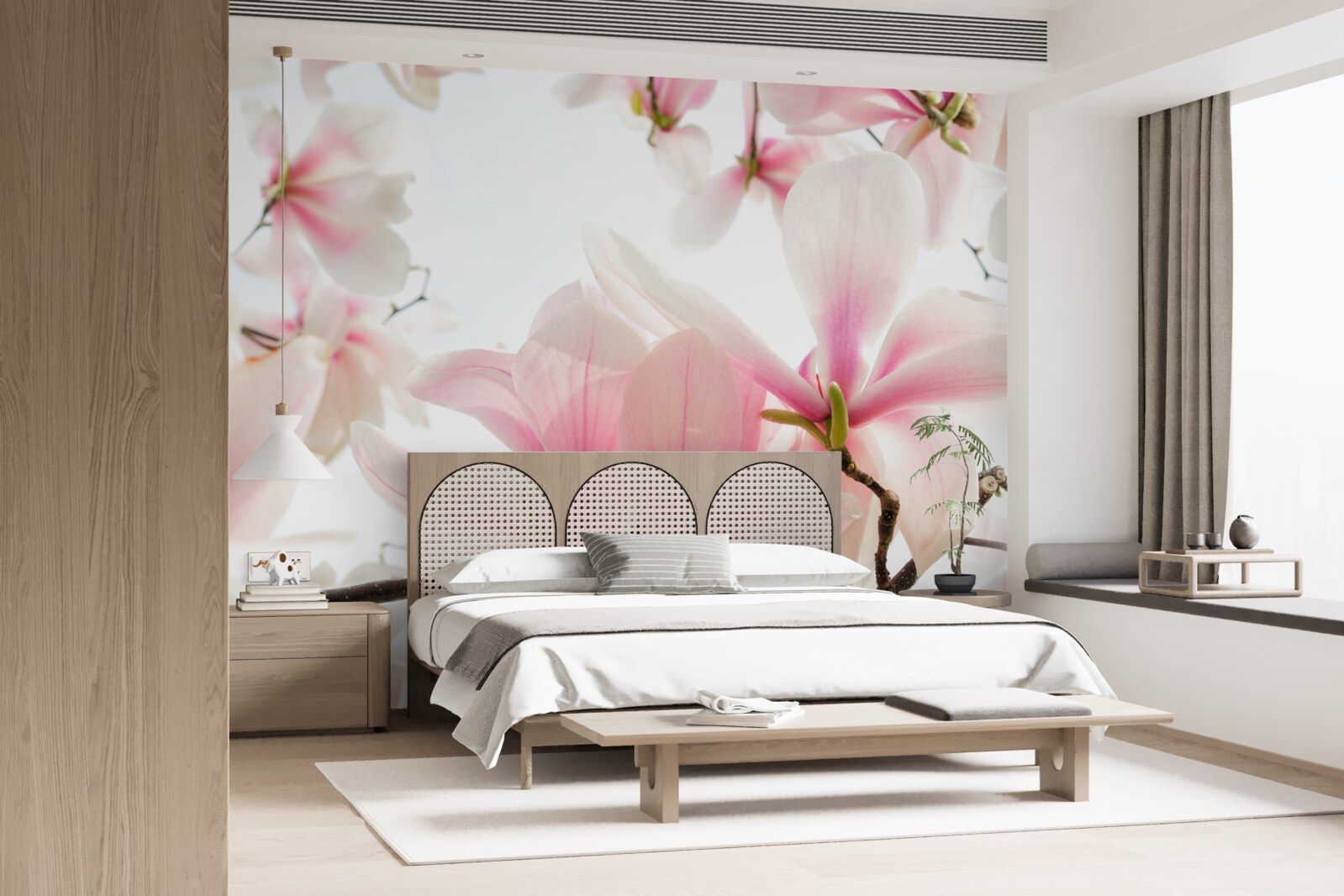 Fototapet magnolii în floare