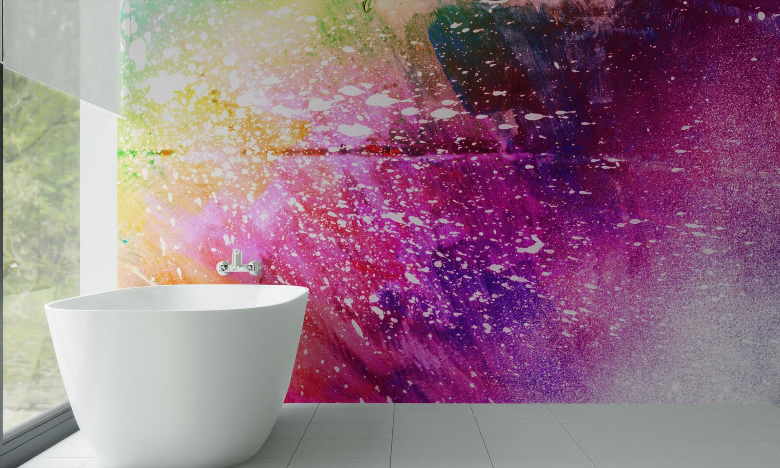 Fototapet fundal cu culori bogate și vii