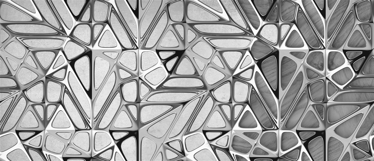 Fototapet metal gri abstract