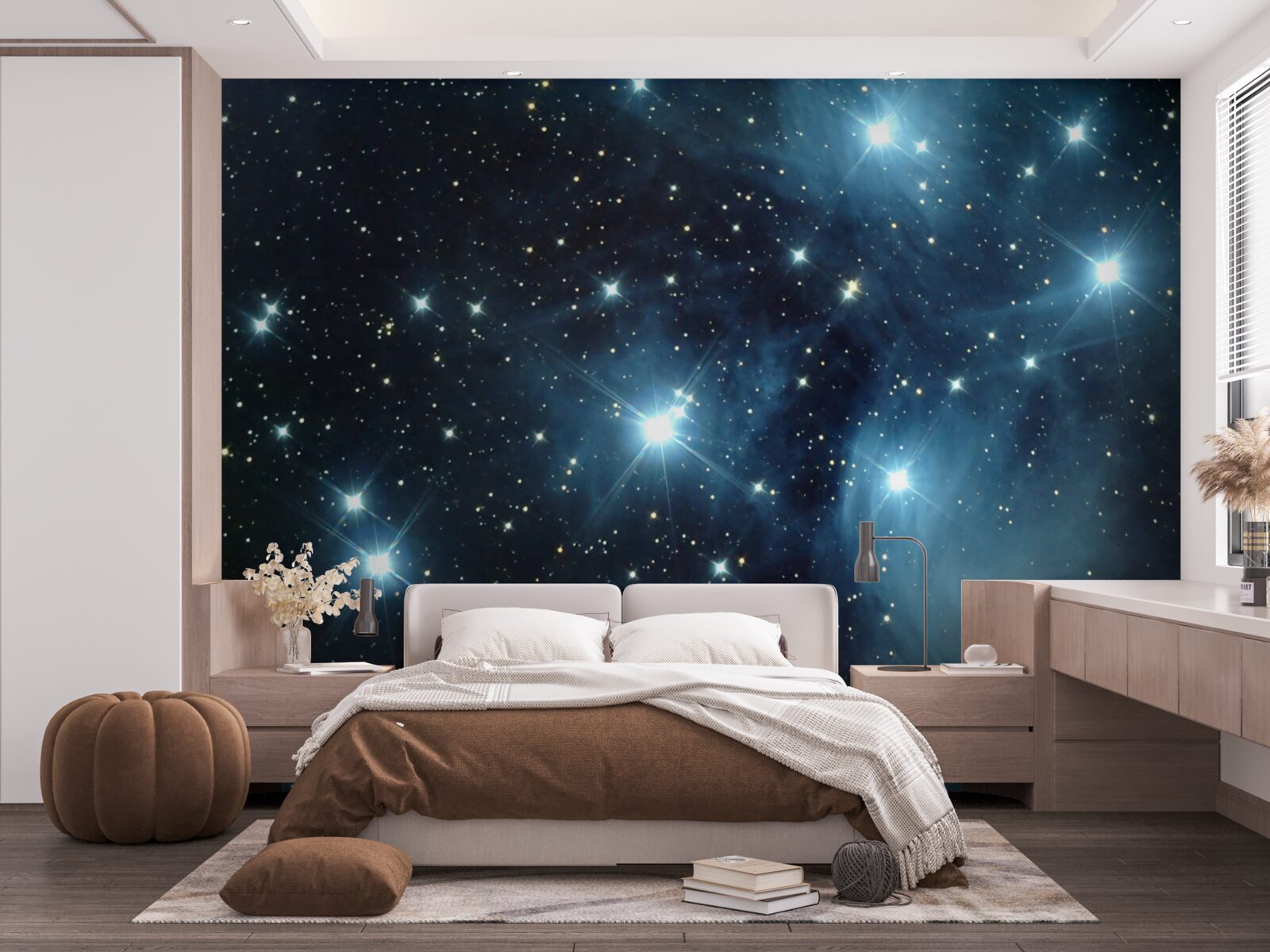Fototapet un cer presărat cu stele