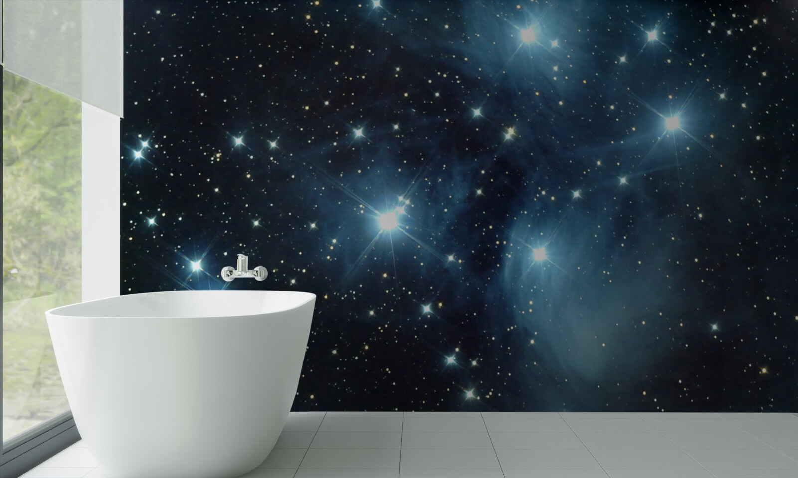 Fototapet un cer presărat cu stele