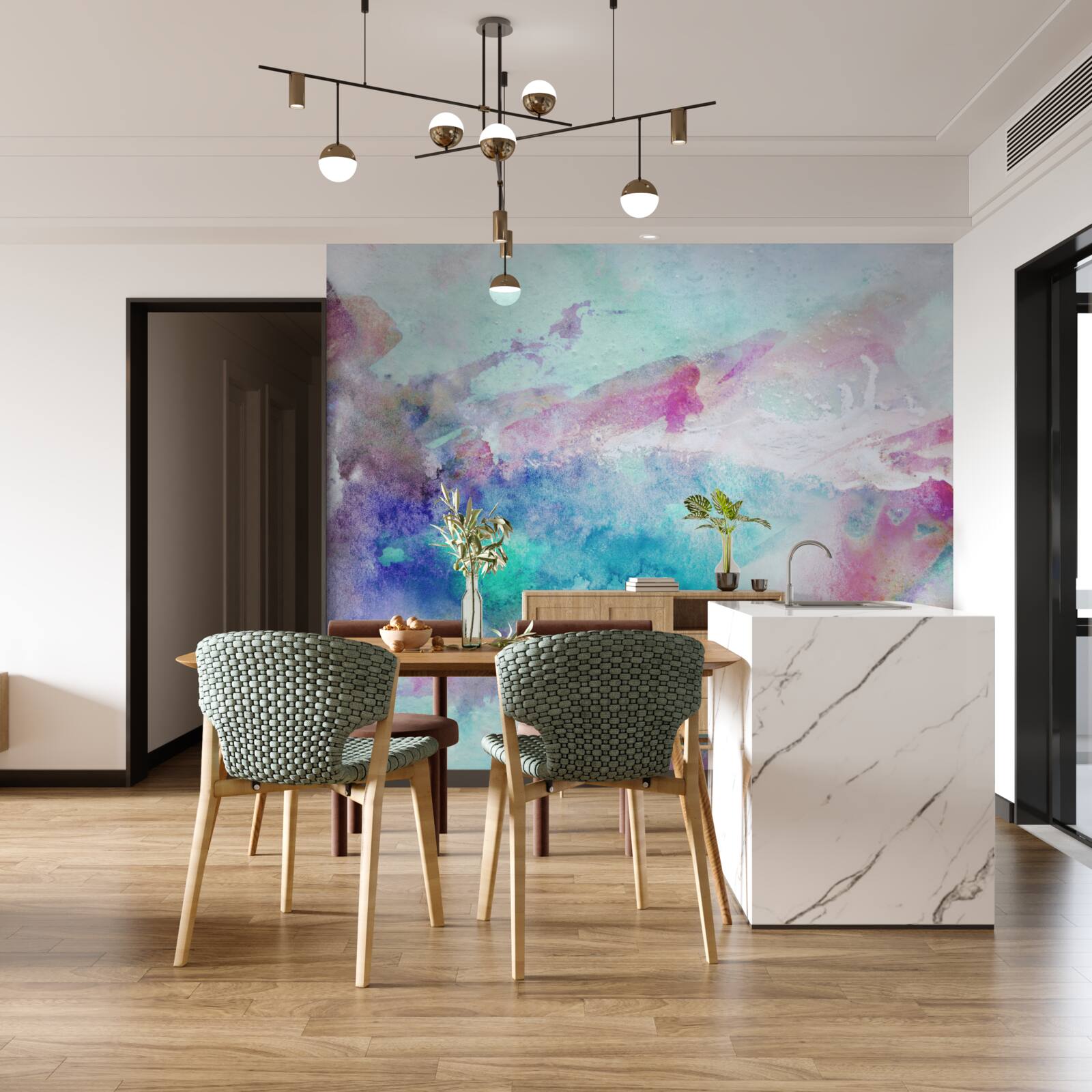 Fototapet fundal de tonuri neclare