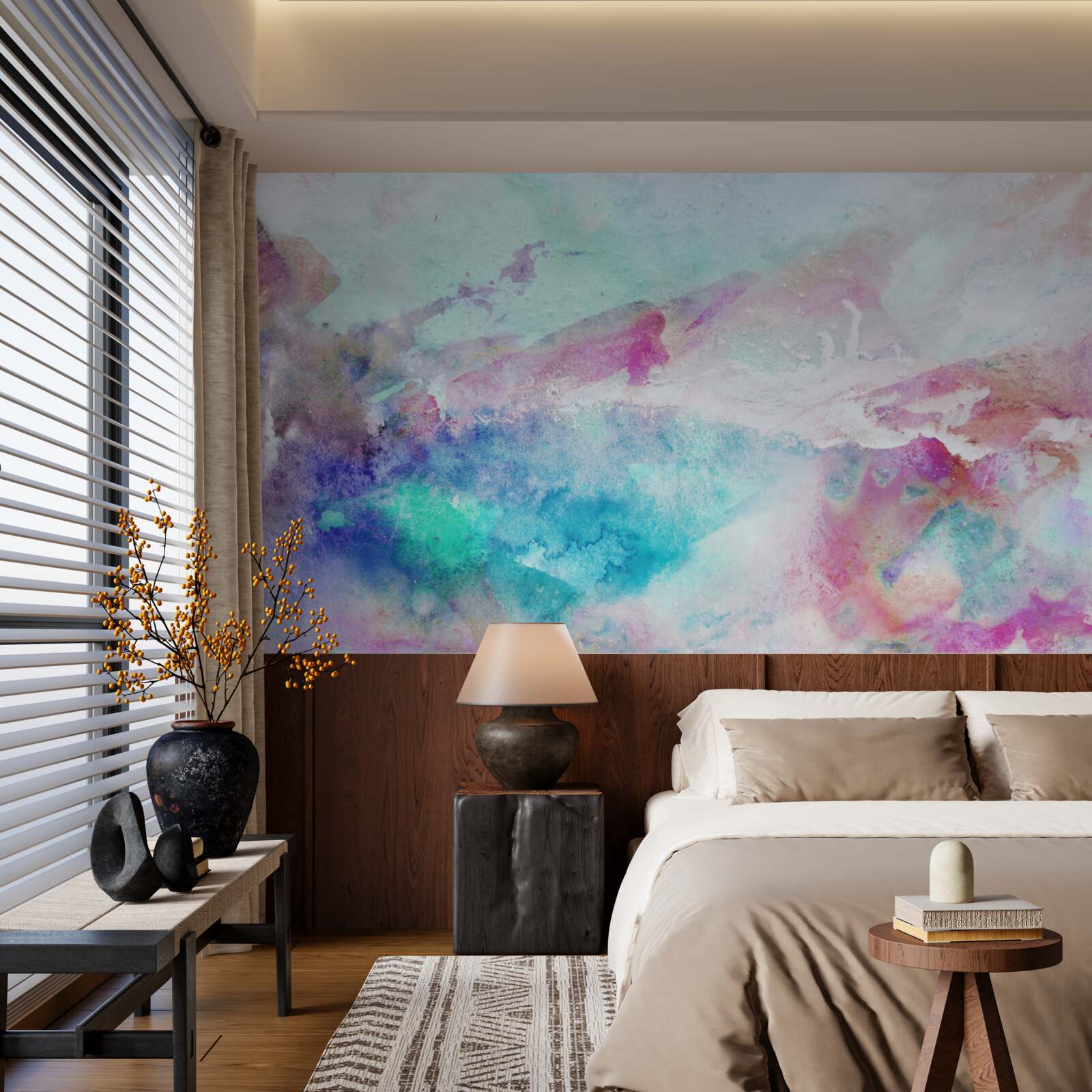 Fototapet fundal de tonuri neclare