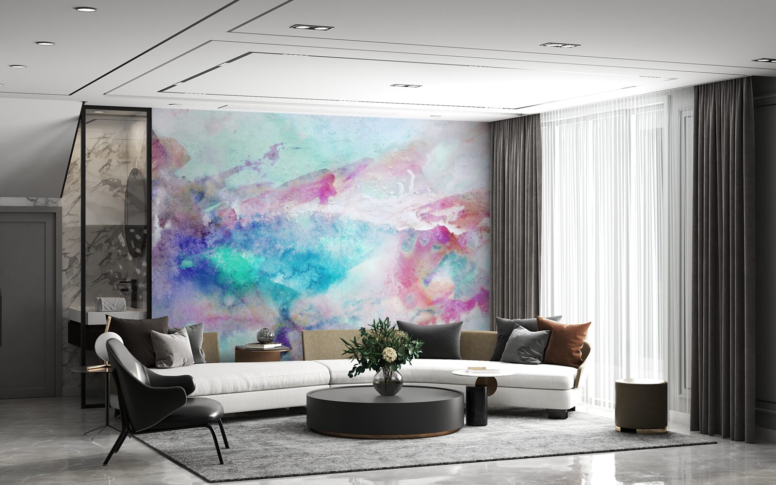 Fototapet fundal de tonuri neclare