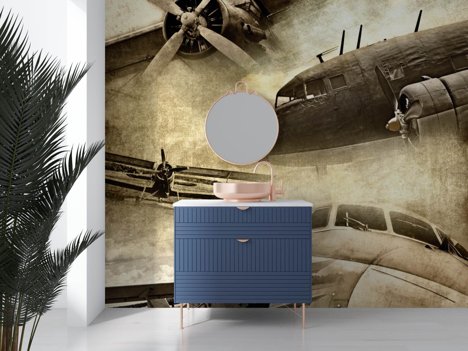 Fototapet aeronava descrisă