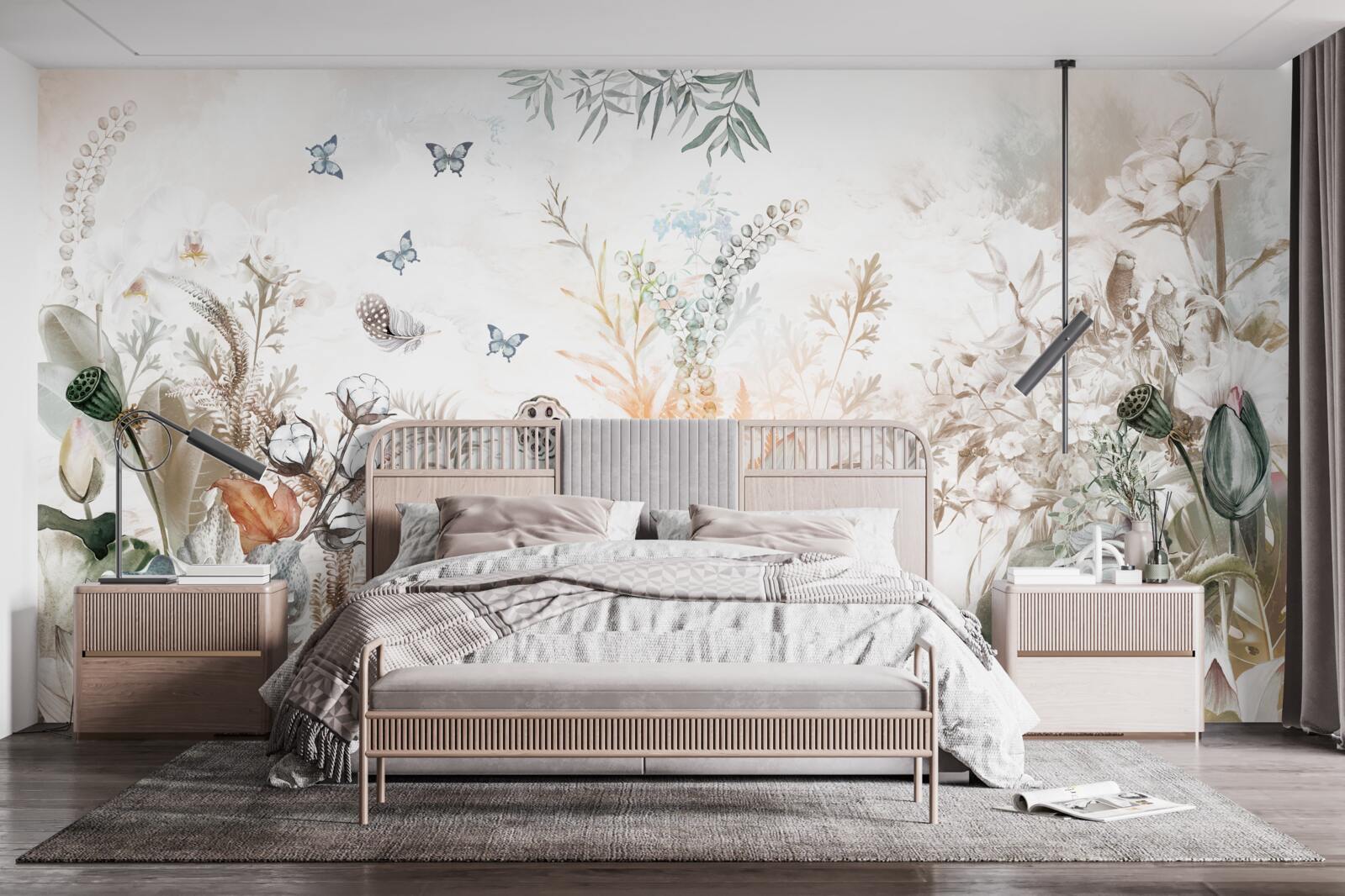 Fototapet flori și plante neobișnuite