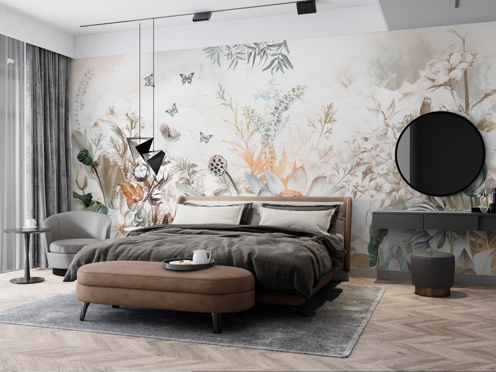 Fototapet flori și plante neobișnuite