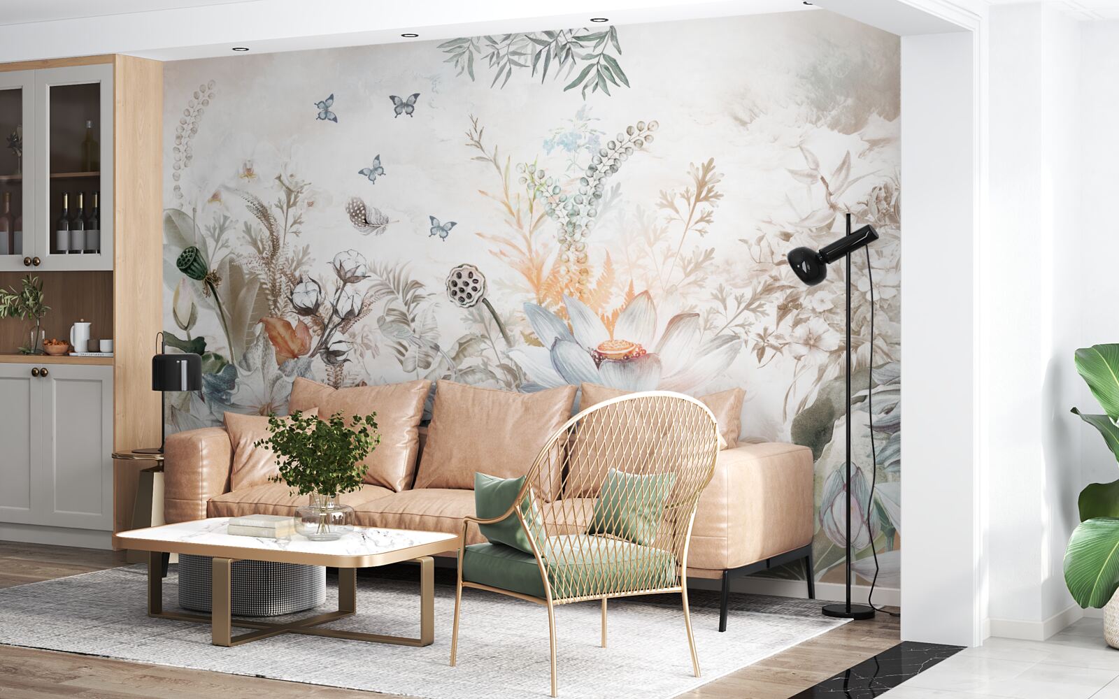 Fototapet flori și plante neobișnuite