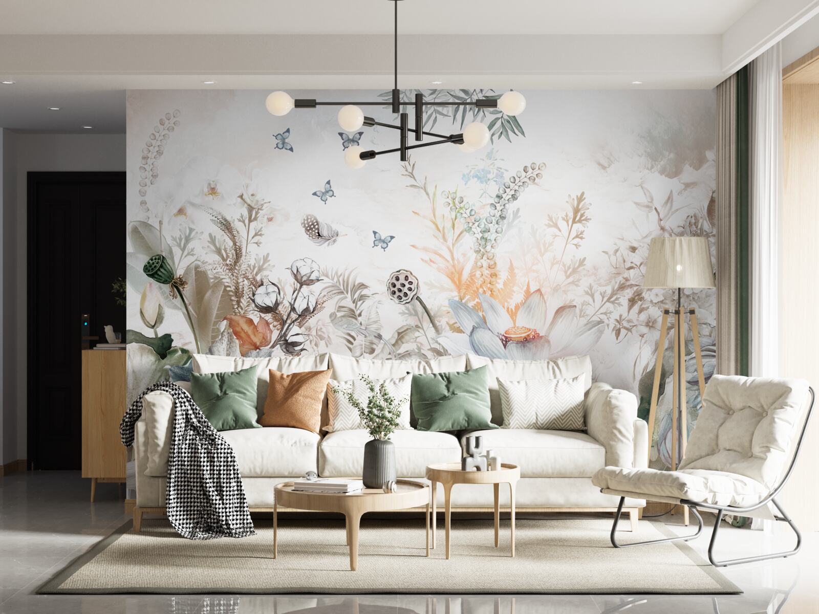 Fototapet flori și plante neobișnuite