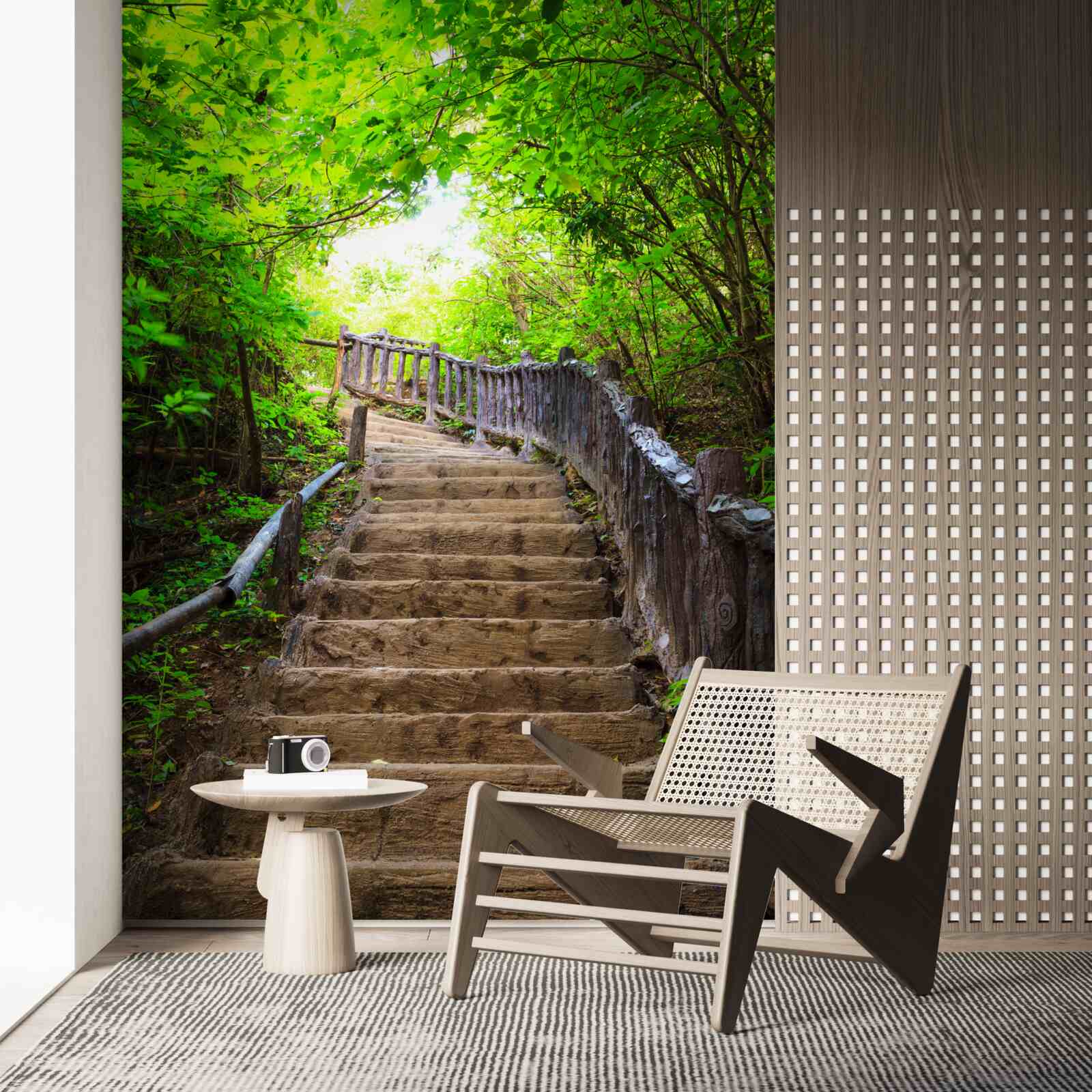 Fototapet scara verde