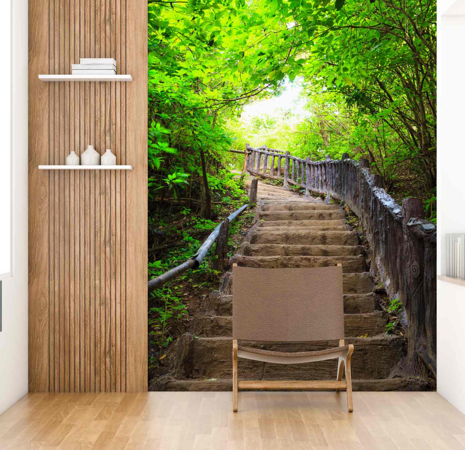 Fototapet scara verde