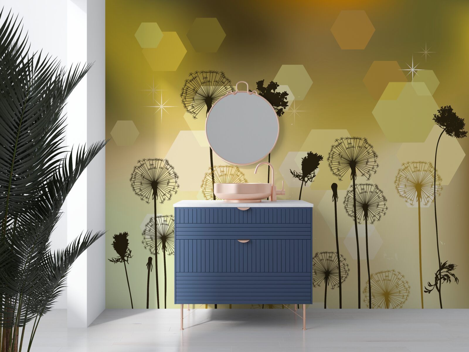 Fototapet plante ciudate pictate