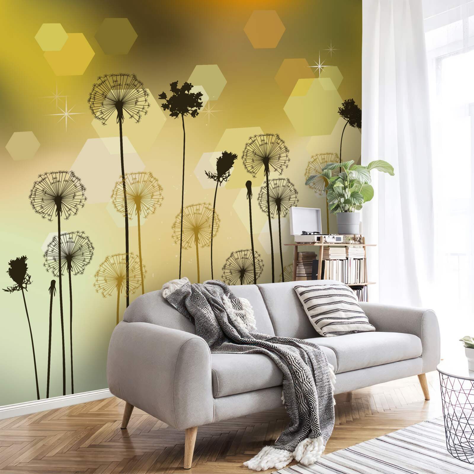 Fototapet plante ciudate pictate