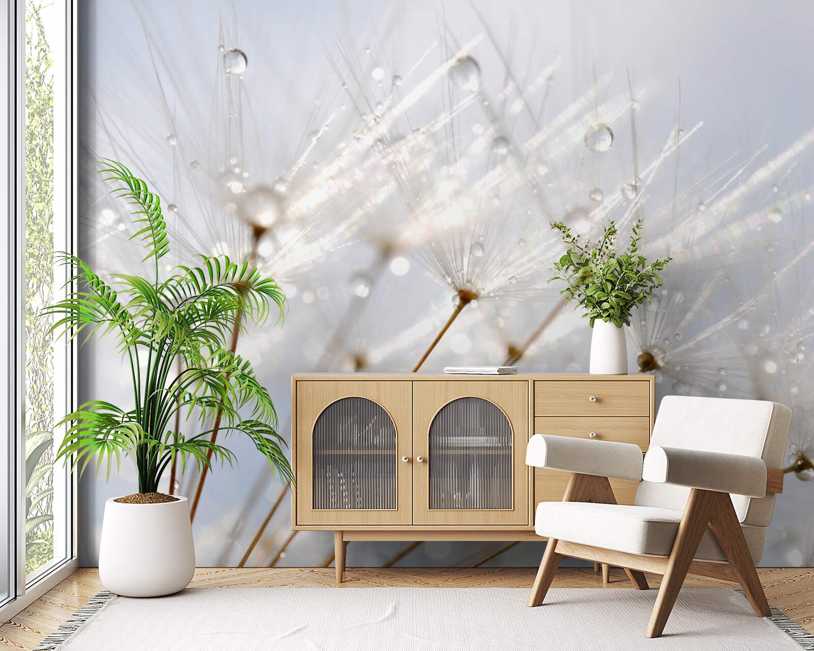 Fototapet fotografie de aproape a plantei