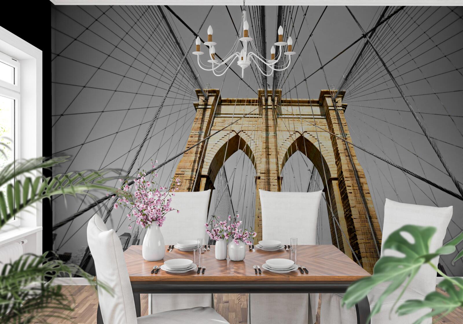 Fototapet vedere fascinantă a podului