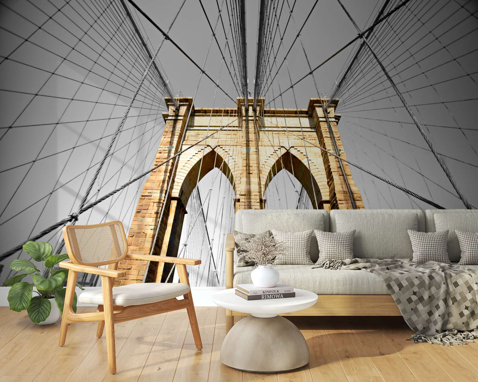 Fototapet vedere fascinantă a podului