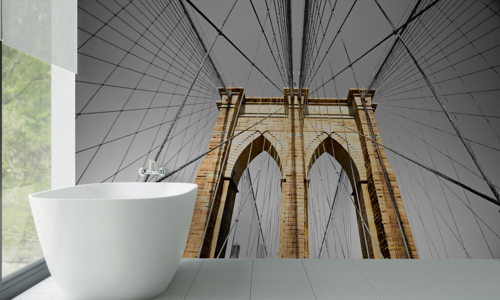 Fototapet vedere fascinantă a podului