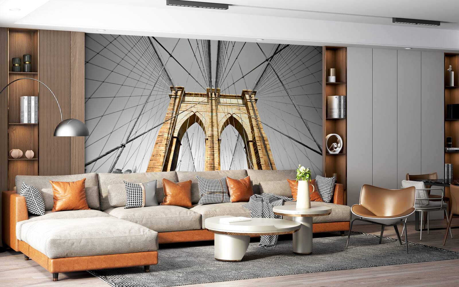 Fototapet vedere fascinantă a podului