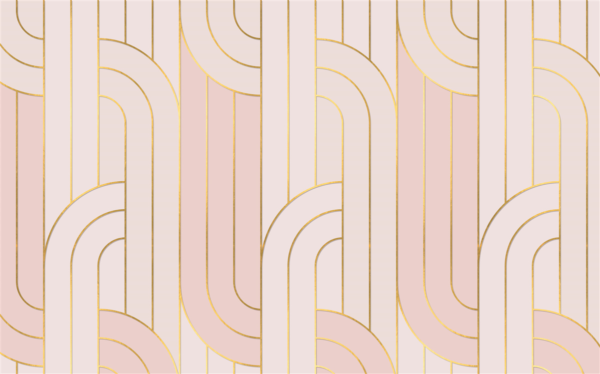 Fototapet linii roz moale