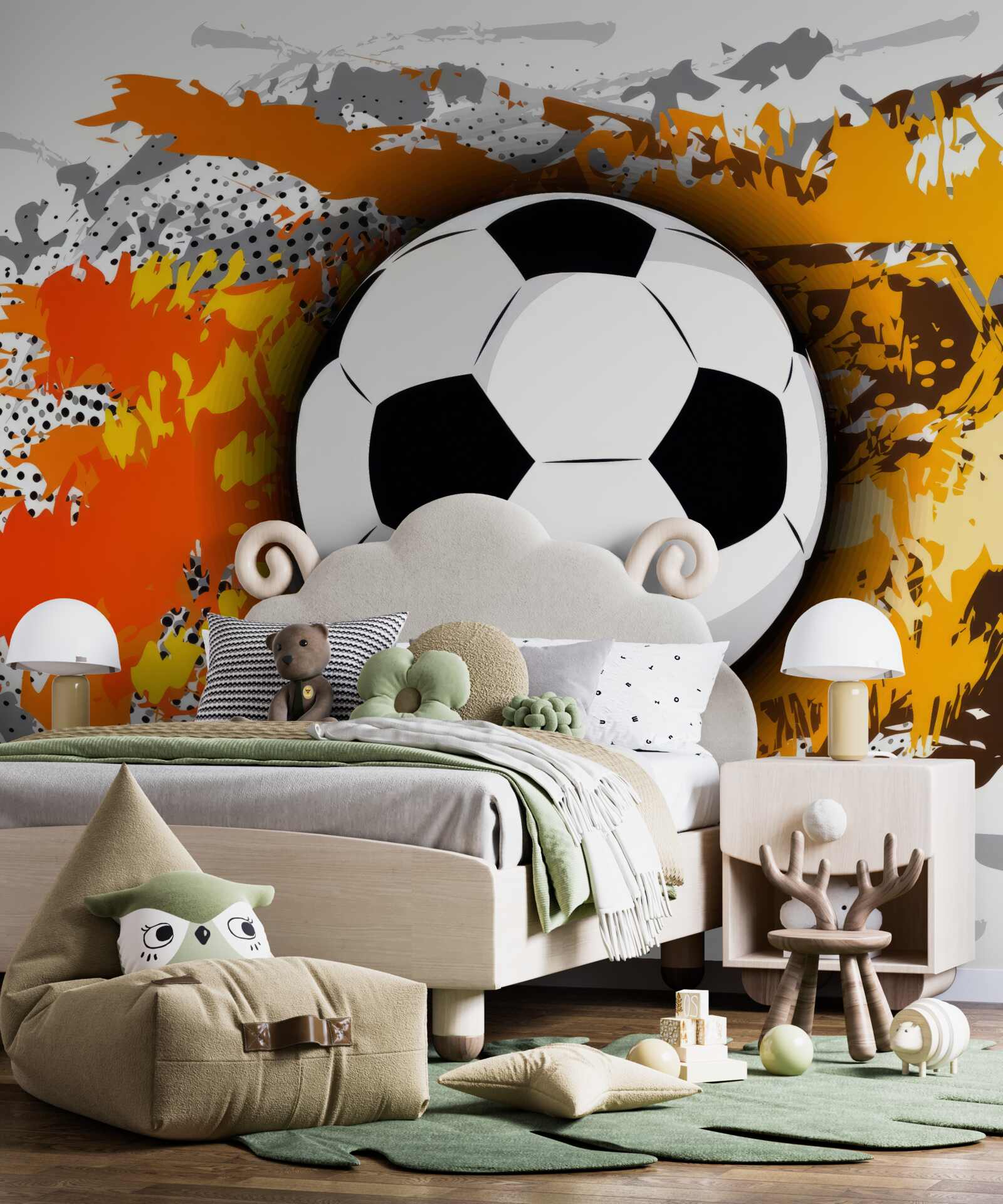 Fototapet fotbal mare