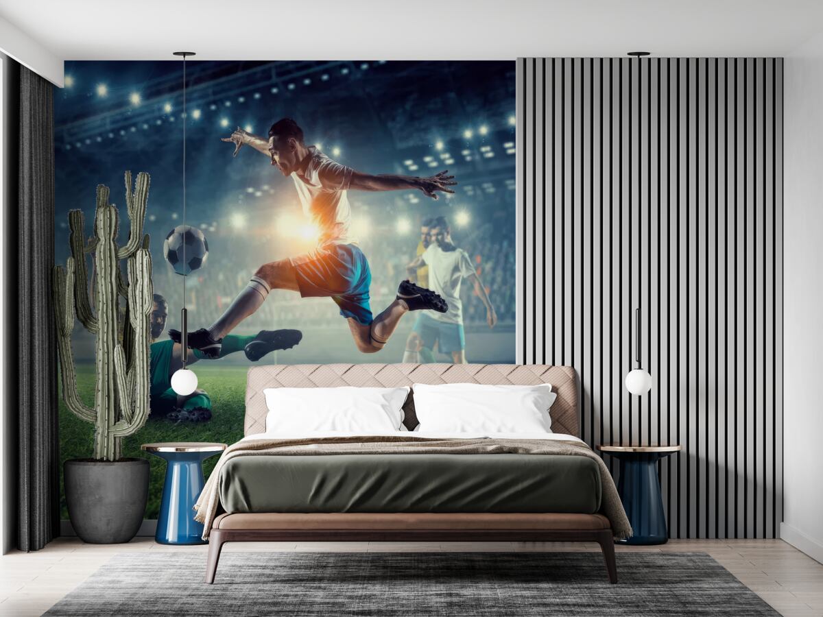 Fototapet meci de fotbal