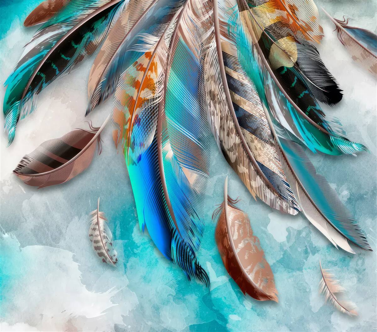 Fototapet pixuri diverse și variate