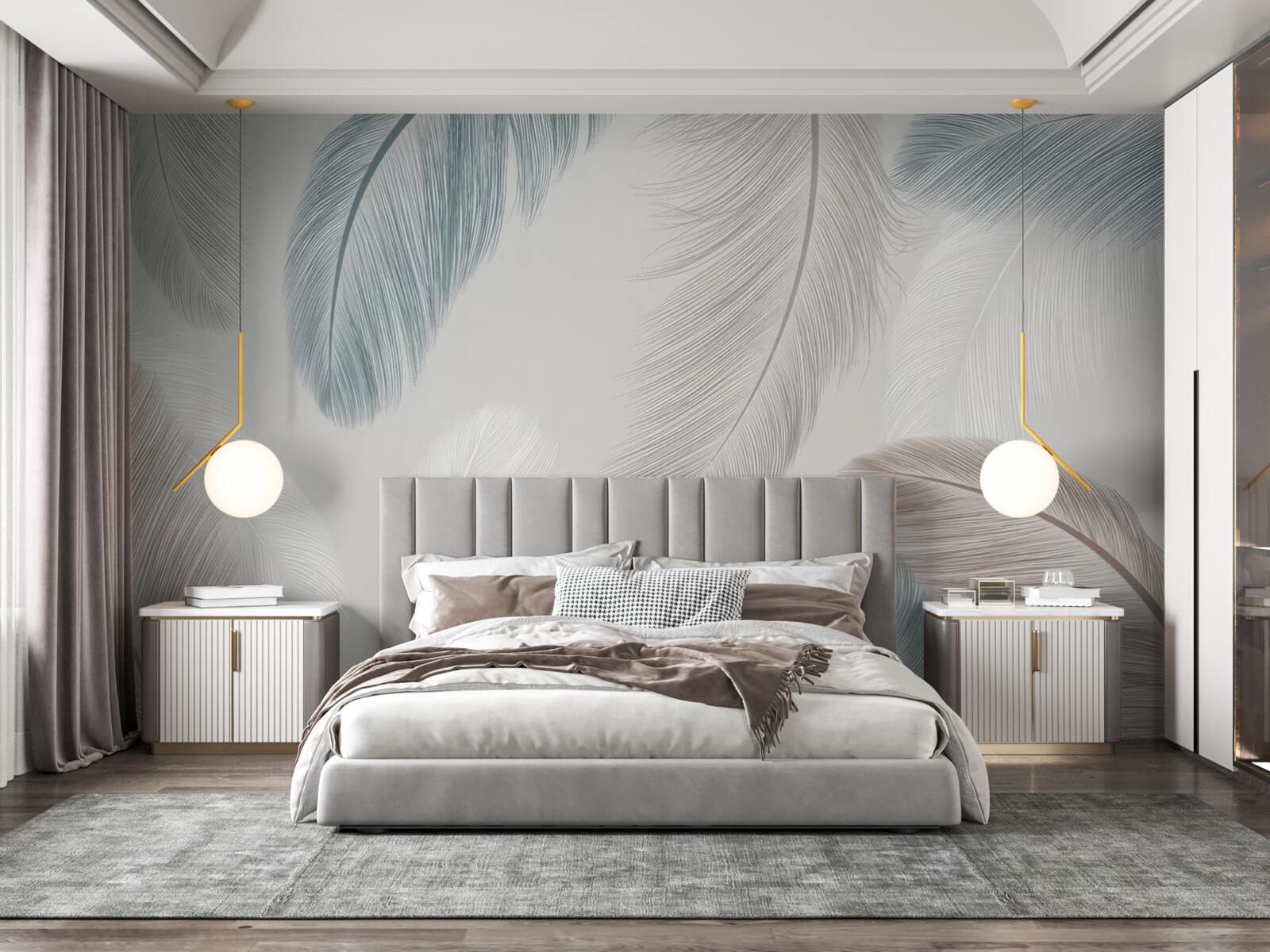 Fototapet diverse pixuri ușoare