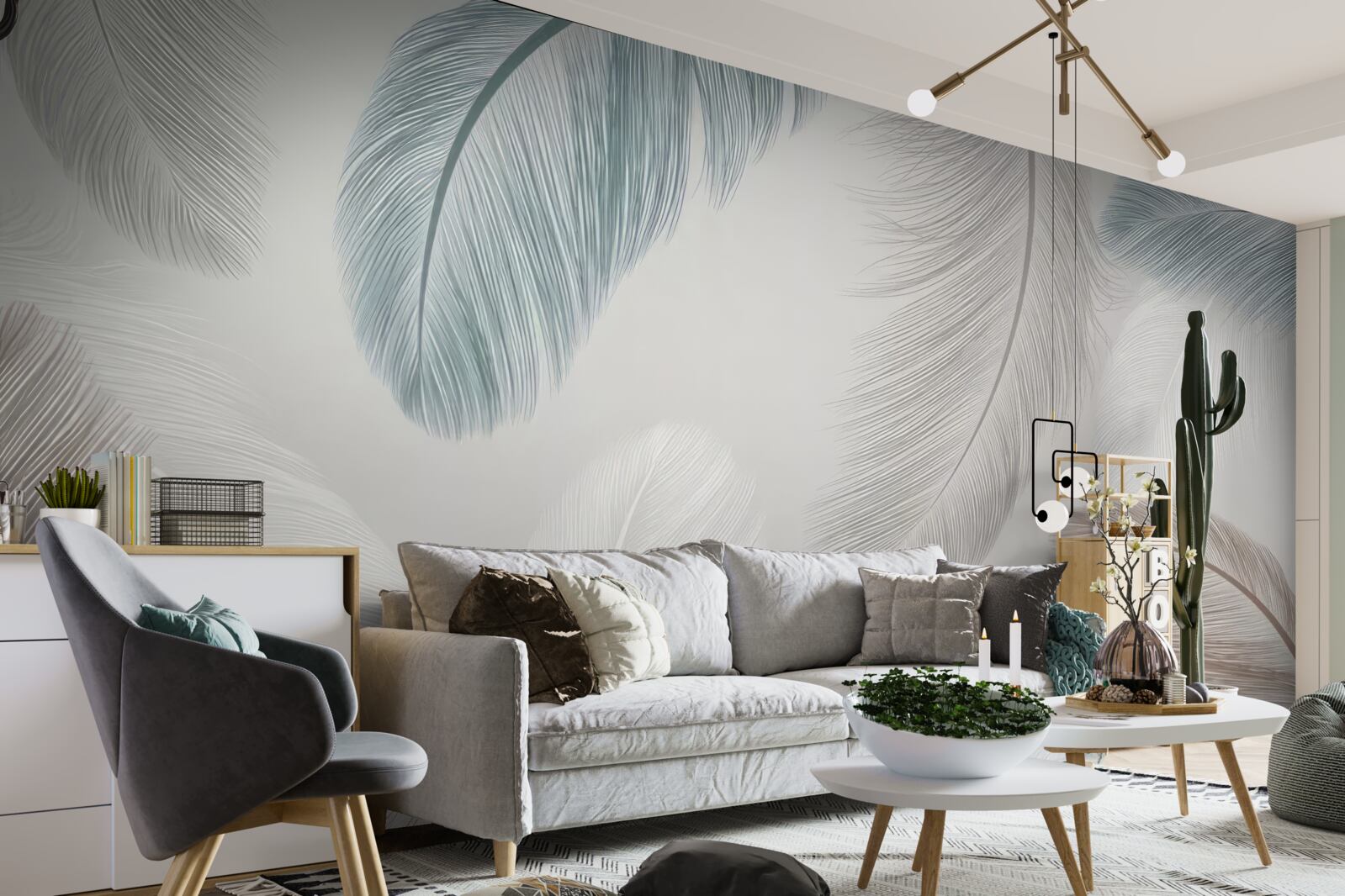 Fototapet diverse pixuri ușoare