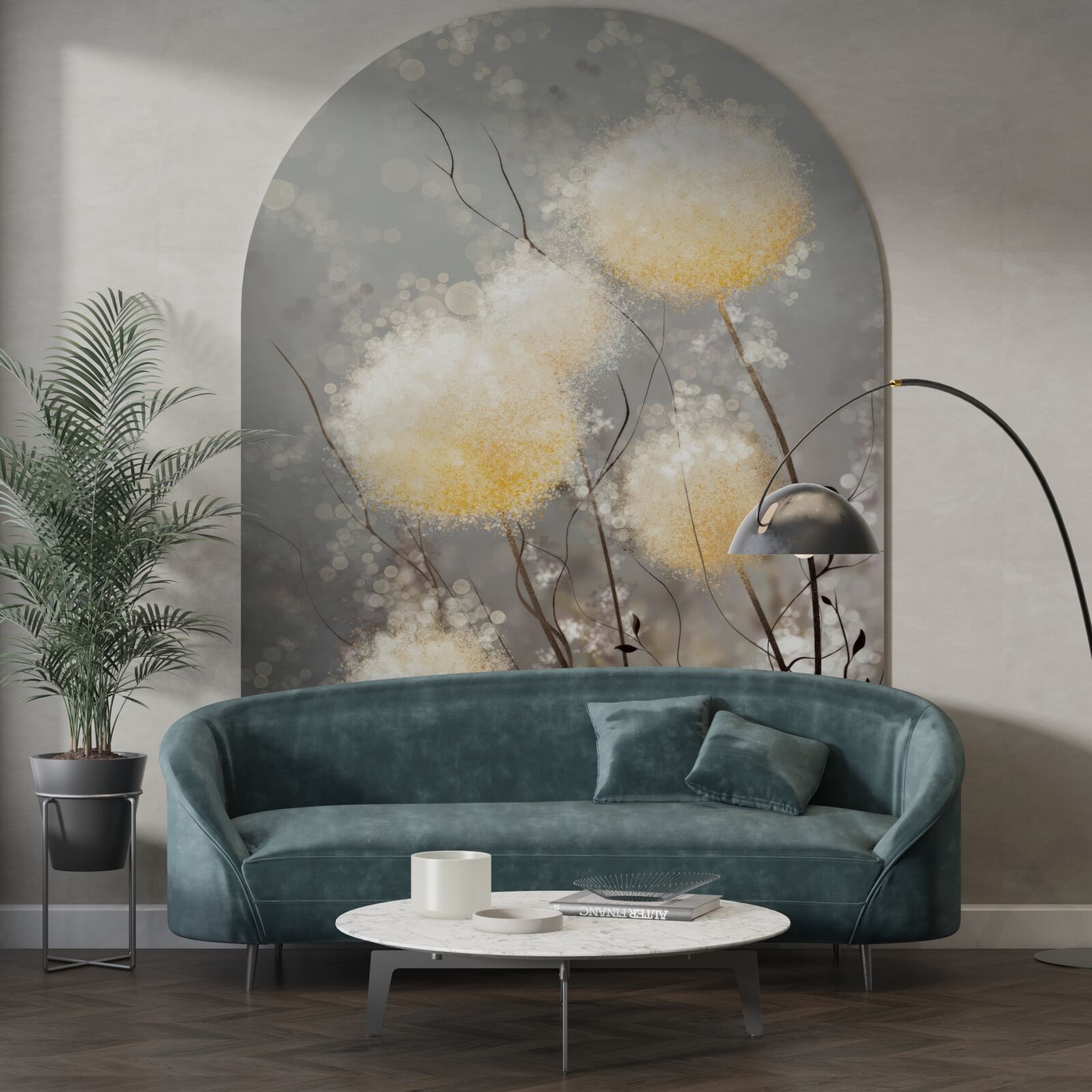 Fototapet plantă unică