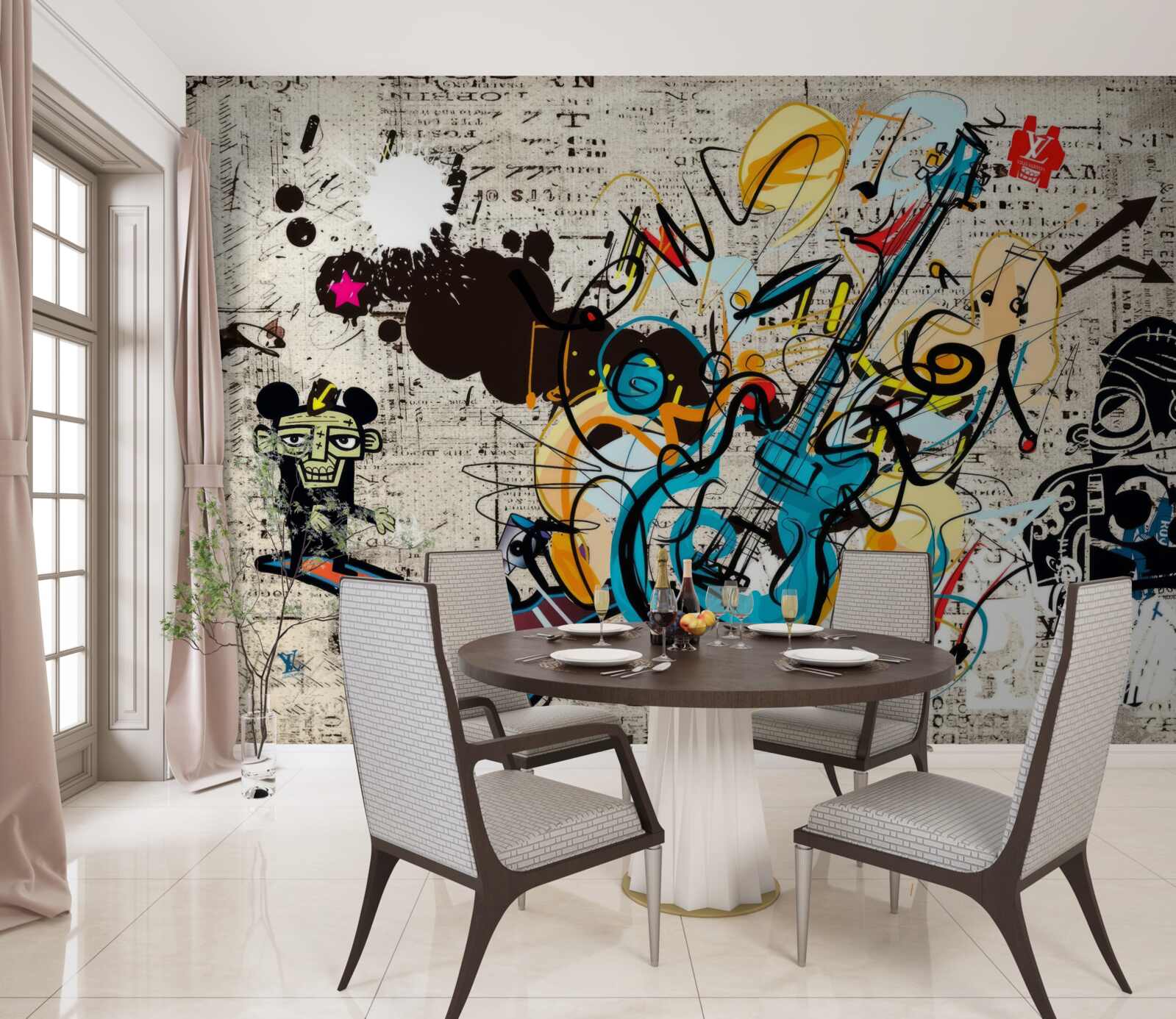 Fototapet pictură murală