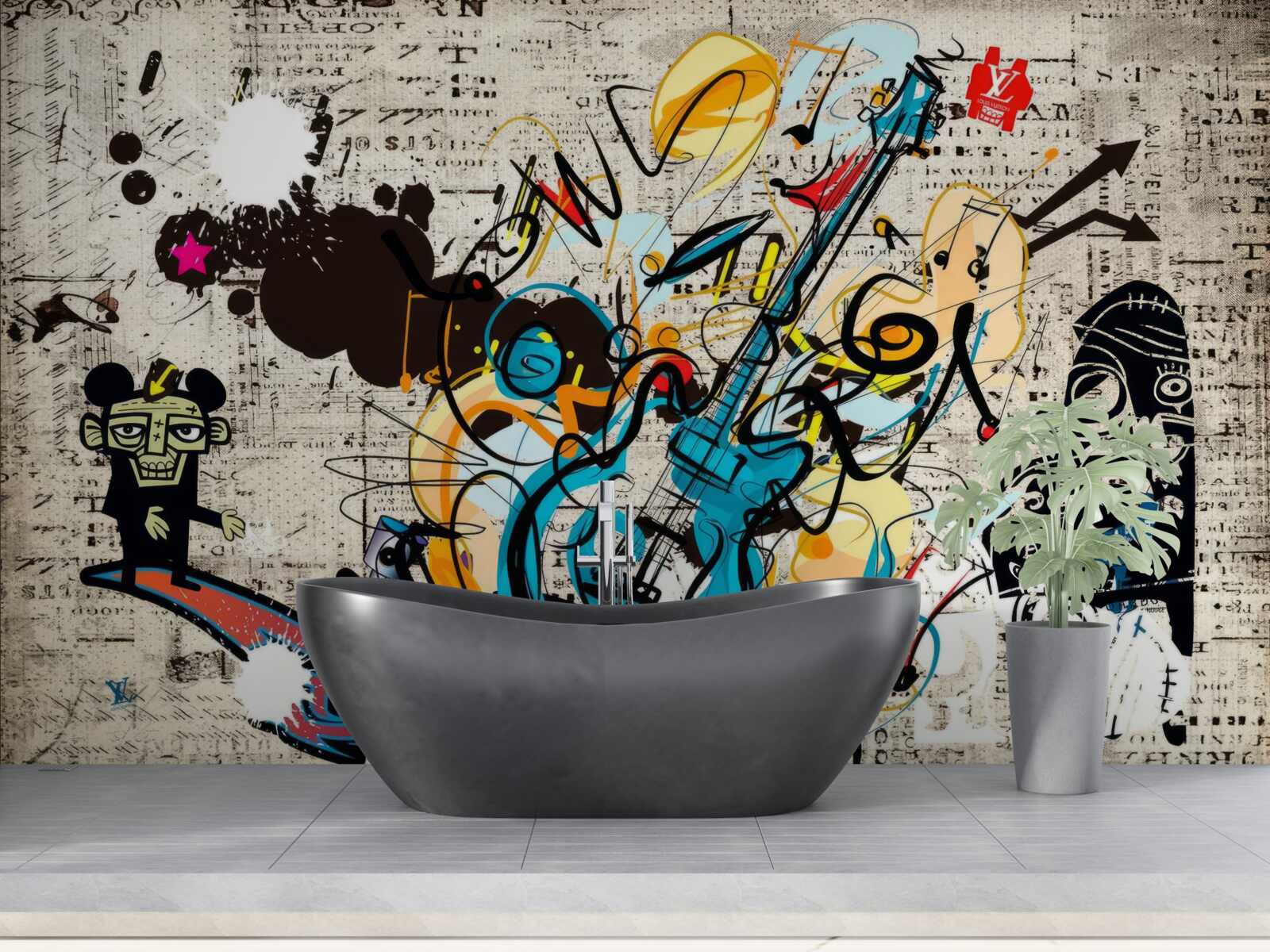 Fototapet pictură murală