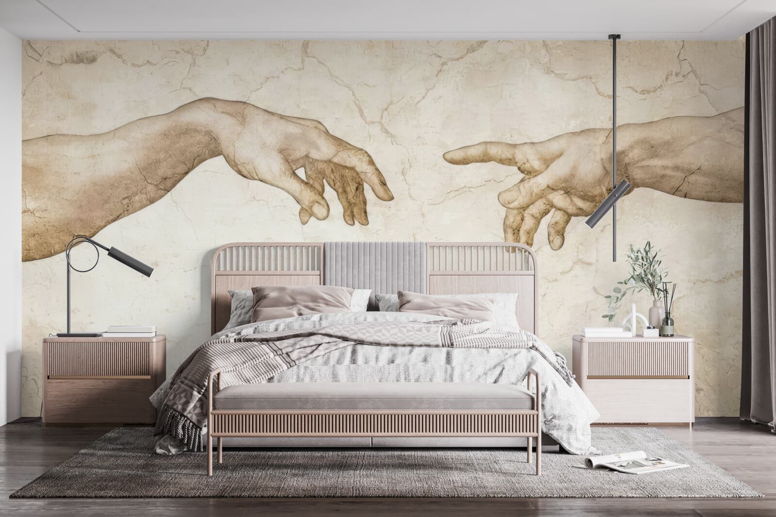 Fototapet două mâini întinse una spre cealaltă