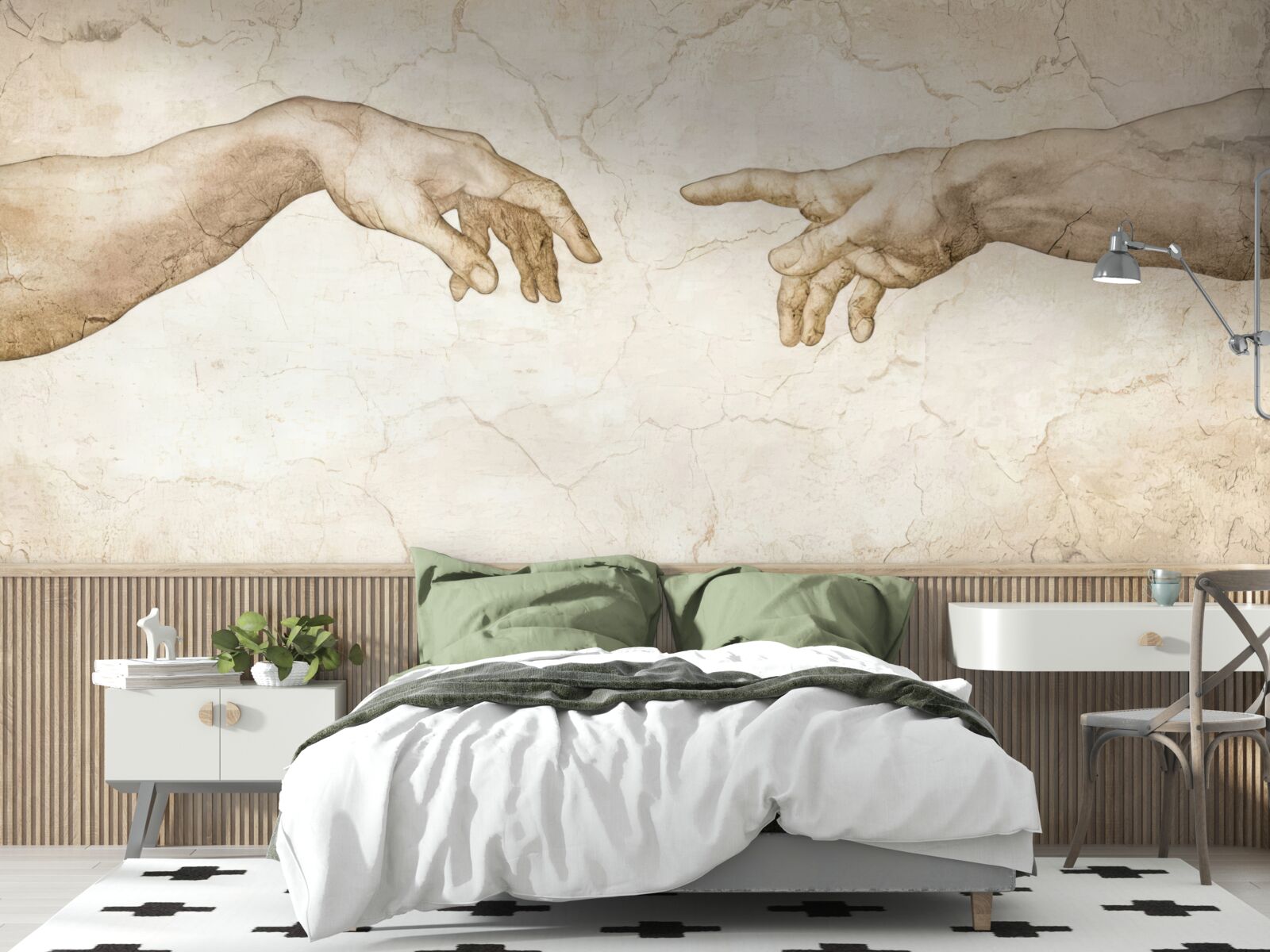 Fototapet două mâini întinse una spre cealaltă