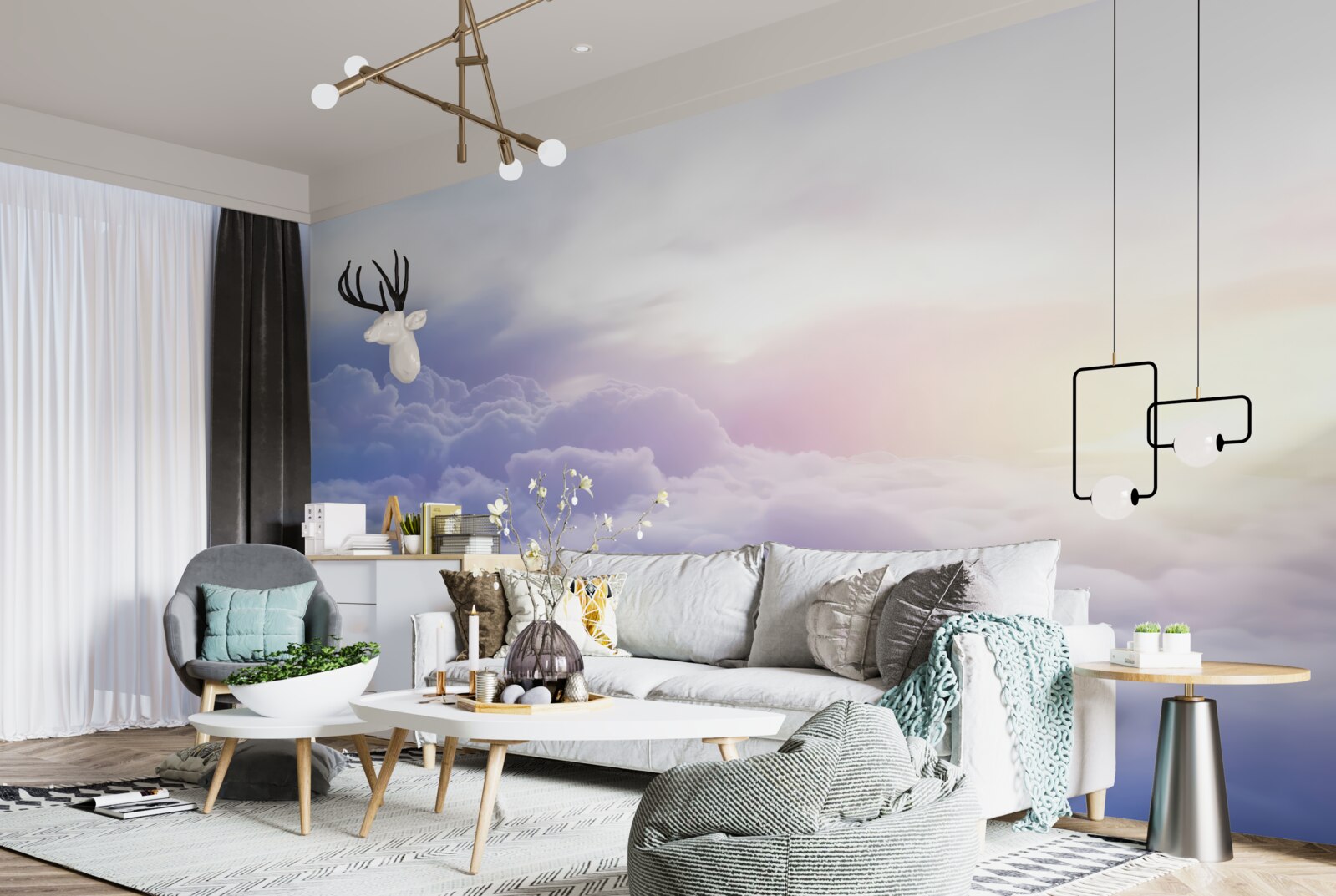 Fototapet nori groși