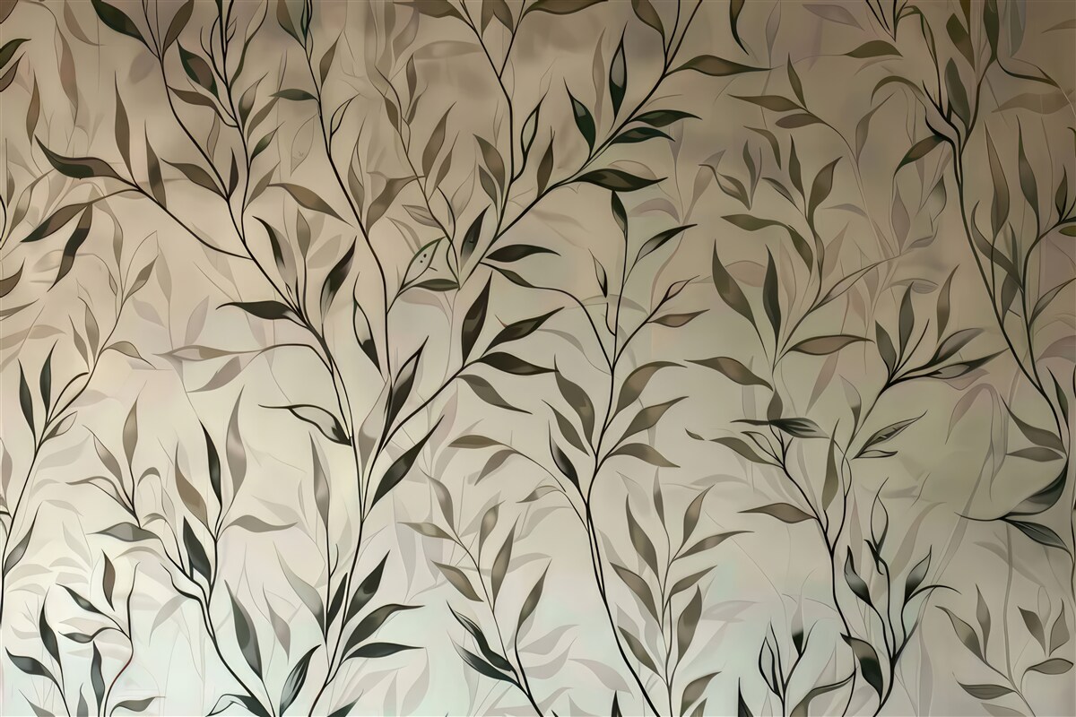 Fototapet ramuri cu frunze subțiri