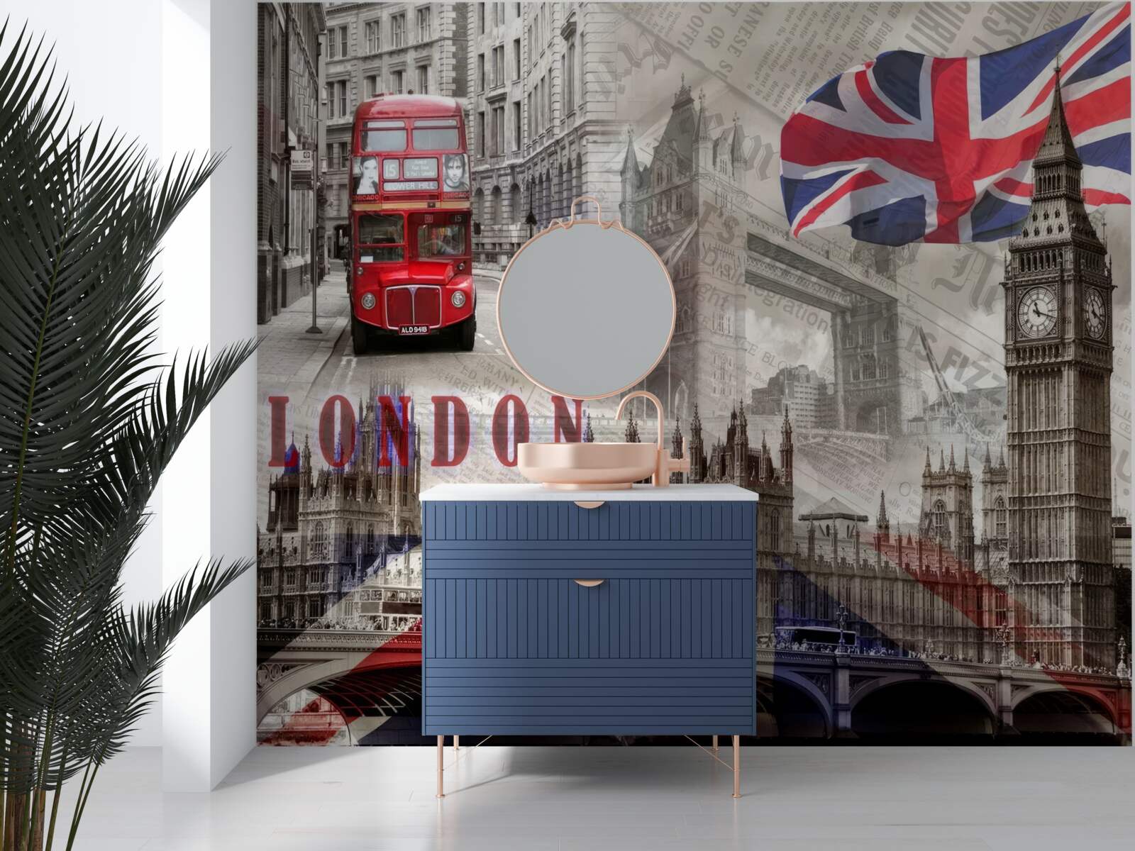 Fototapet Atracții turistice în Londra