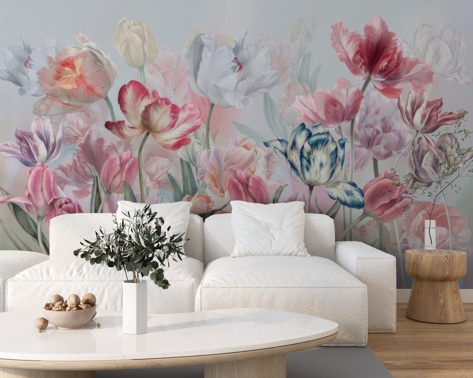 Fototapet varietate de flori frumoase