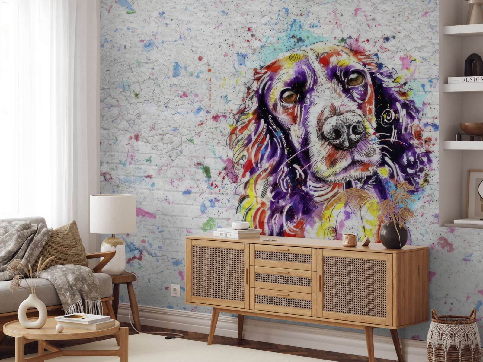 Fototapet plăcinte pop-artu