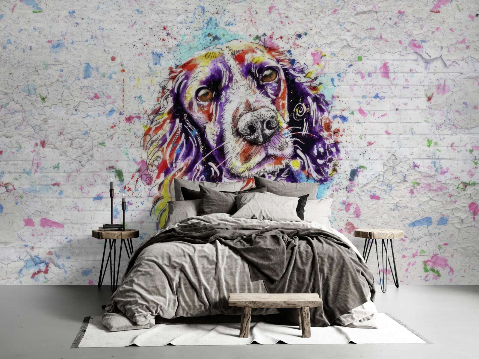 Fototapet plăcinte pop-artu